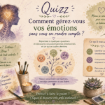 Quizz : “Comment gérez-vous vos émotions sans vous en rendre compte ?”