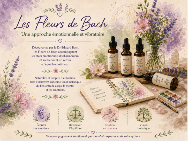 Consultation et accompagnement Fleurs de Bach