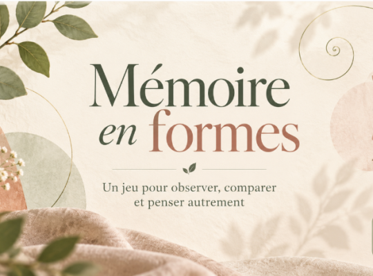 jeu de mémoire visuelle et spatiale